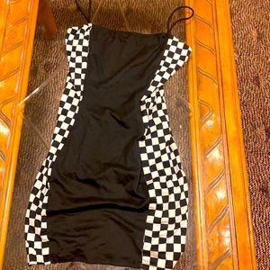 Forever 21 checkerboard dress